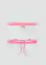 Pack Collar Cdelfin Rosa Talla 99 Niñas Mango