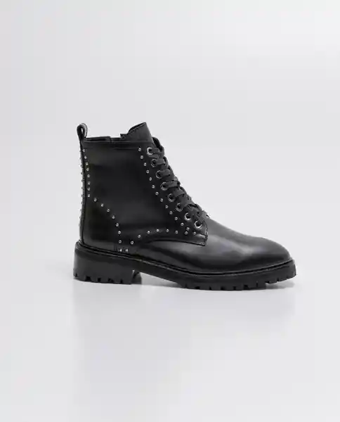 Botas Military Mujer Negro Talla 38 Chevignon