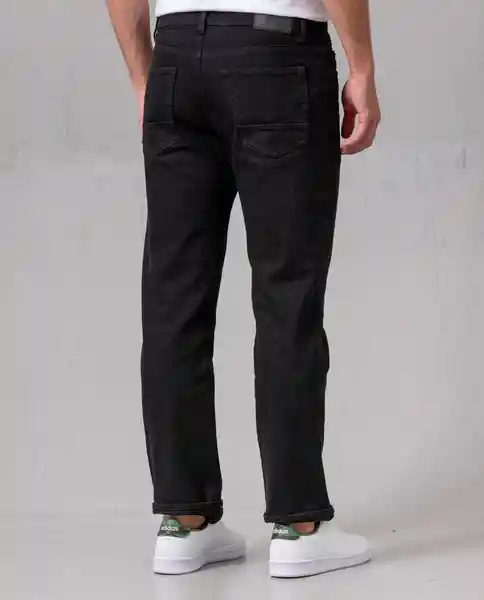 Jean Classic Hombre Negro Sombrio Ultraoscuro T 34 39072 Rifle