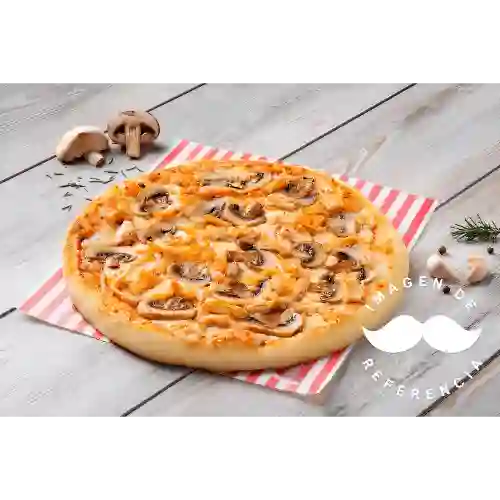 Pizza Grande Pollo con Champiñones