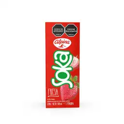 Soka Bebida Jugo Fruta Fresa