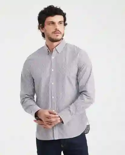 Camisa Premium With Strip Blanco 0 Claro Talla M Chevignon