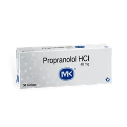 Mk Propranolol HCI (40 mg)