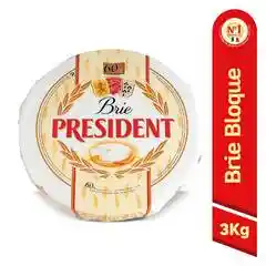 Bloque de Queso Brie Pesident