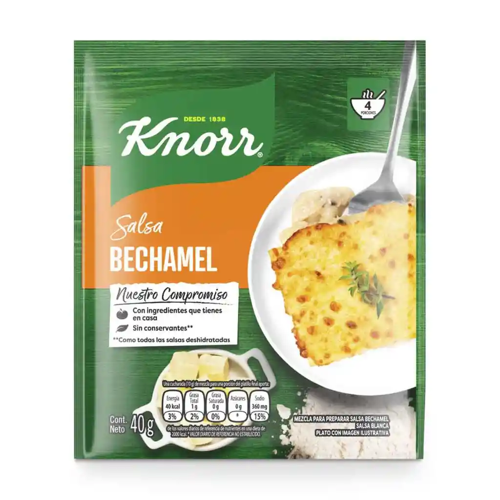 Knorr Mezcla para Preparar Salsa Bechamel