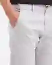 Pantalón Colors Rocket Gris Tempestad Claro Talla 34 Chevignon