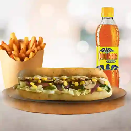 Combo Sandwich Vegetariano