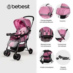 Bebesit Coche Twister Pink