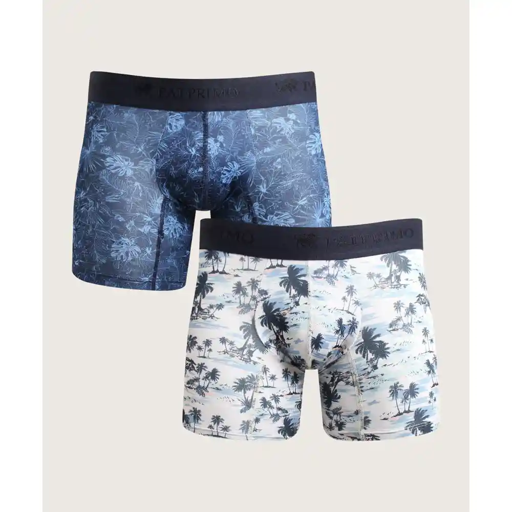 Pantaloncillo Medio Microfibra Pack 2 Estamado Transfer Hombre 44000336 Talla S