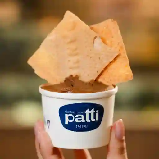 Vaso patti de gelato sin lactosa