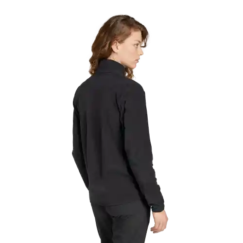Adidas Chaqueta W Fleece Para Outdoor de Mujer Negro Talla S