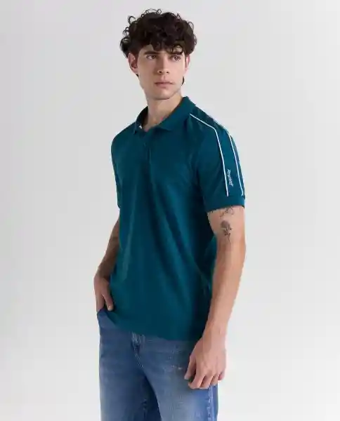 Polo Hombre Verde Talla XL 809G005_VER194914 Americanino