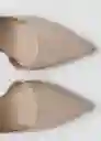 Zapatos Audreyg Gris Talla 37 Mujer Mango