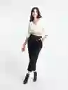 Camiseta Mujer Crudo Puro Claro Talla L Naf-Naf 