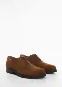 Zapatos Brasier Tabaco Talla 44 Hombre Mango