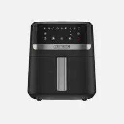 Freidora Digital Black & Decker Freidora de Aire Negro Afbd62-1bdla
