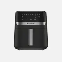Freidora Digital Black & Decker Freidora de Aire Negro Afbd62-1bdla