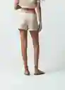 Short Mujer Crudo Marfil Claro T S 452G042 Naf Naf