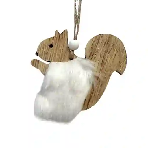 Colgante Ardilla Fur Línea Bosque Krea