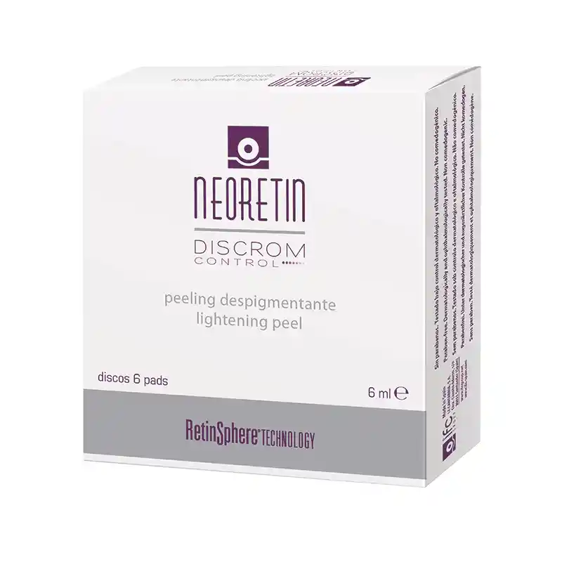 Neoretin Discos Control Peeling Despigmentantes