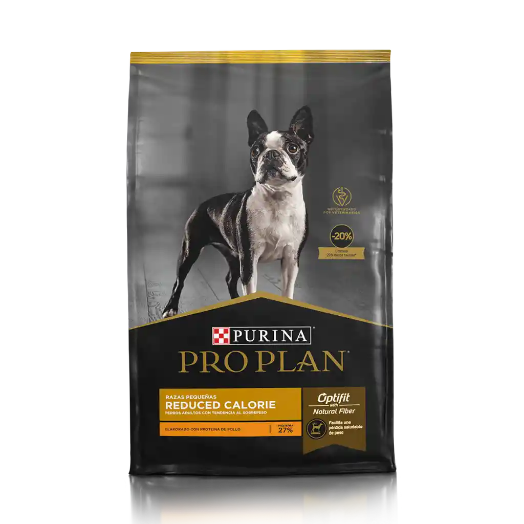 Comida para perros adultos calorias reducidas razas pequeñas Purina Pro Plan x 3 kg
