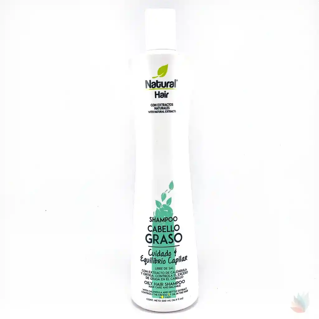 Natural Hair Shampoo Cabello Graso