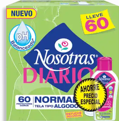 Nosotras Protectores Diarios Ph Balanceado