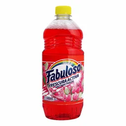 Fabuloso Limpiador Líquido Antibacterial Frescura Activa Aroma Floral