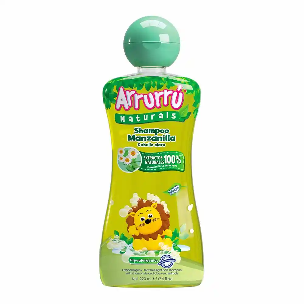 Arrurru Shampoo Manzanilla