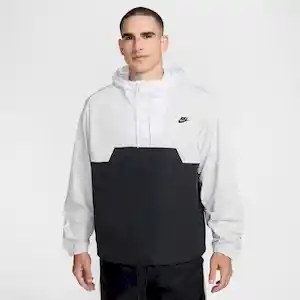 Nike Chaqueta Club Marina Lifestyle Blanco de Hombre Talla L