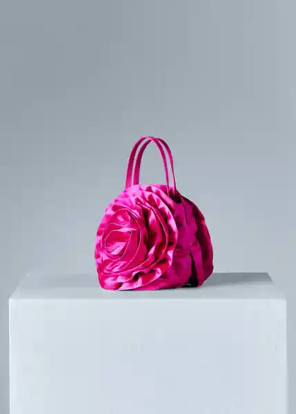 Bolso P Cucu Fucsia Talla 99 Mujer Mango