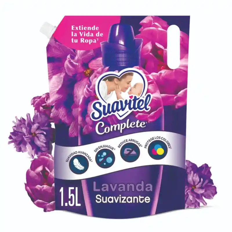 Suavizante Suavitel Complete Lavanda 1.5L