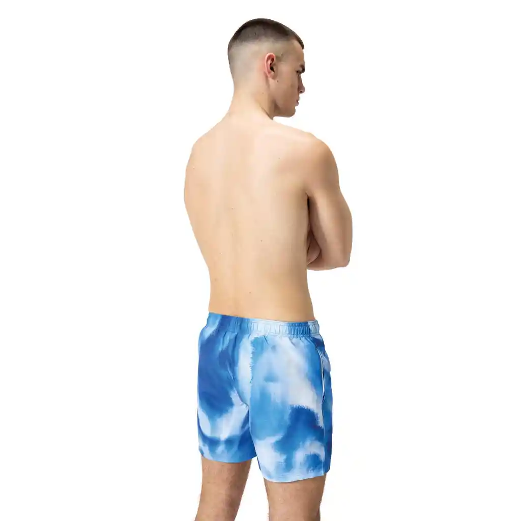 Pantaloneta Digital Printed Leisure 16 Pulgadas Hombre Azul-l