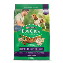Comida para perro Dog Chow mayores a 7 años (Senior Longevidad) x 8 kg