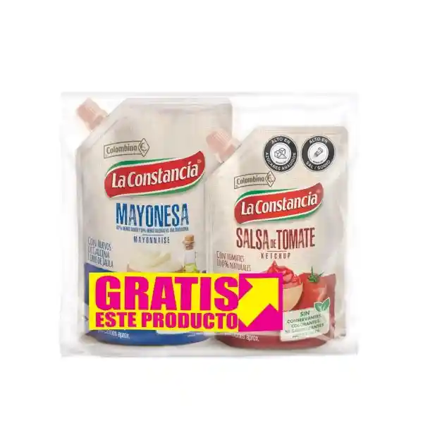 La Constancia Mayonesa + Salsa Tomate