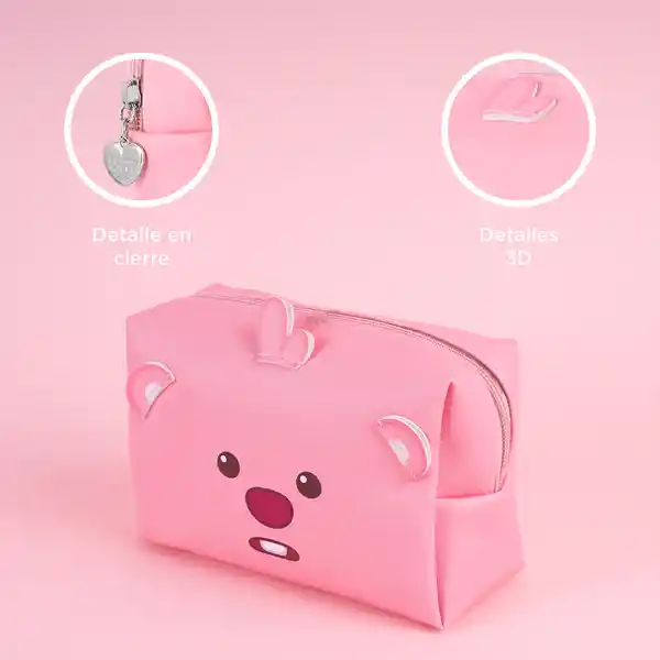 Cosmetiquera Serie Felix The Cat Lila Miniso