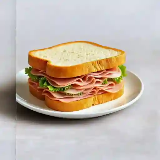 Sandwich de jamon de cerdo