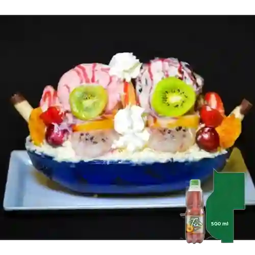 Combo Ensalada de Frutas Super + Mr Tea Durazno 500 ml