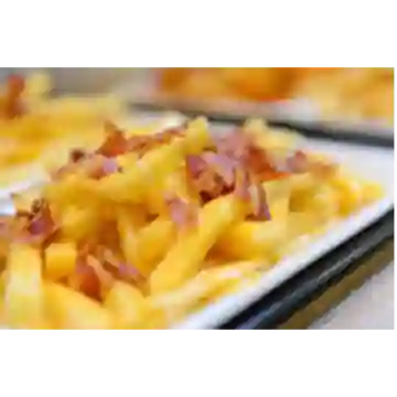 Entrada Papitas Chesse Bacon