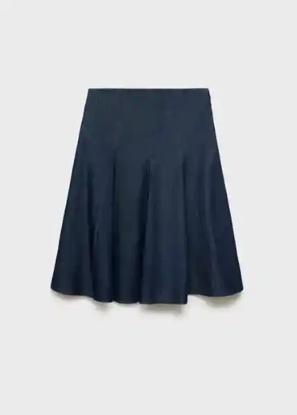 Falda Blanes Tejano Soft Talla XS Mujer Mango