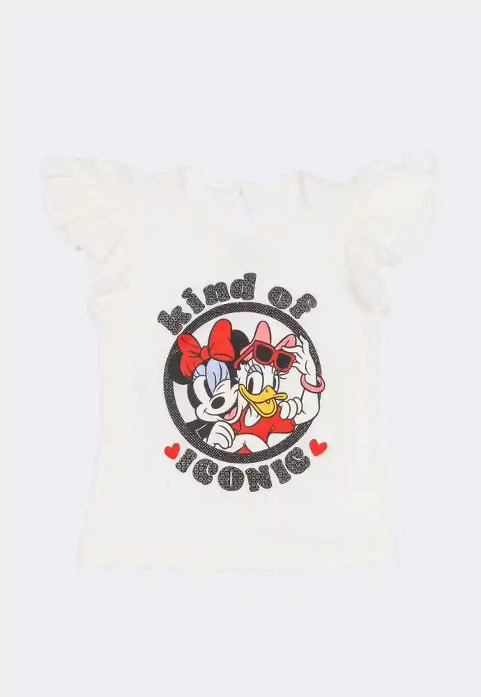 Camiseta Manga Corta 5t-ivory