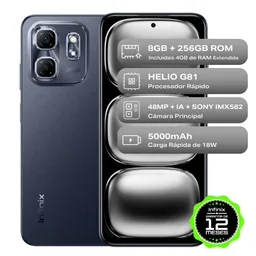 Celular Infinix Hot 50i 256 Gb 4 Gb Ram Negro