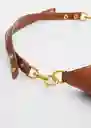 Bolso g Marsella Cuero Talla 99 Mujer Mango