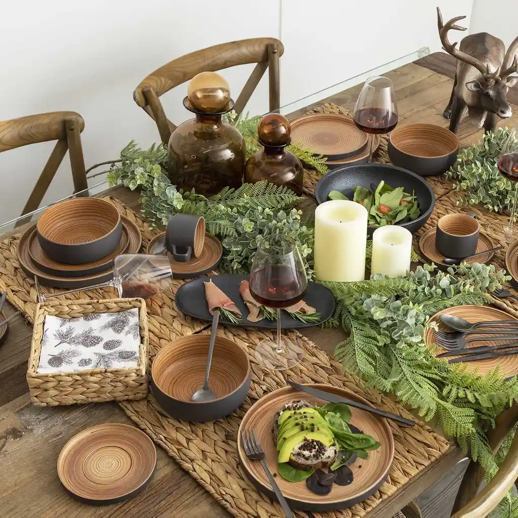 Ambiente Gourmet Individual Rectangular Jacinto de Agua