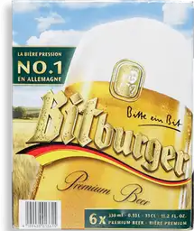 Bitburger Cerveza Premium