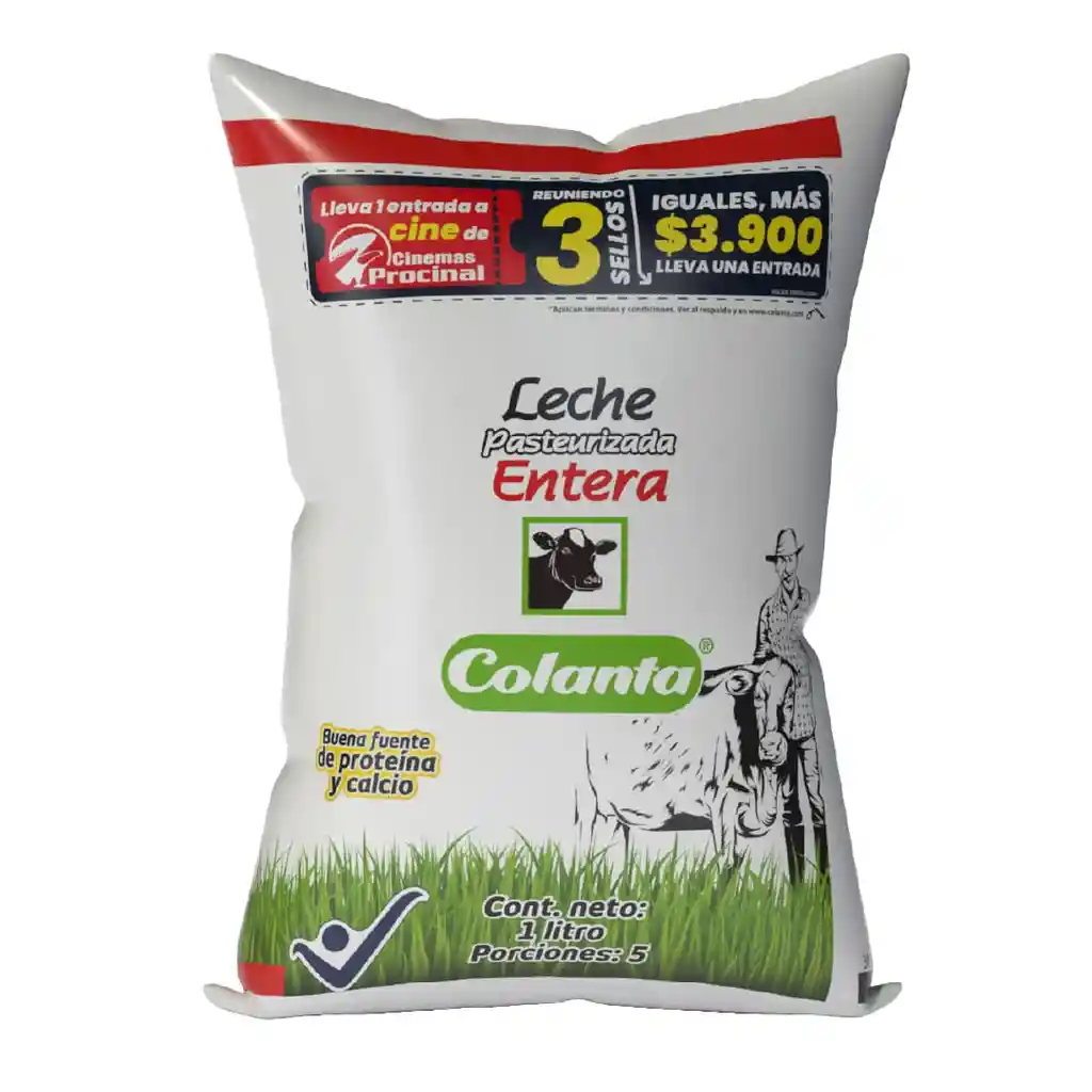 Colanta Leche Pasteurizada Entera