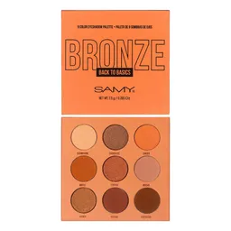 Paleta Sombras Ojos Bronze Samy