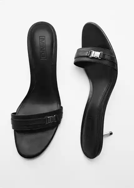 Sandalias Ani Negro Talla 36 Mujer Mango