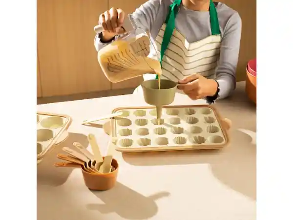 Queque de 24 Mini Silicona Casaideas