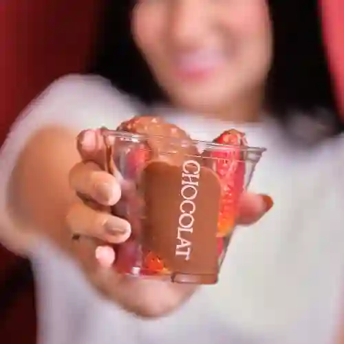 Fresas con Milo